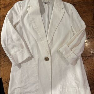 A New Day Women's White Blazer Coat